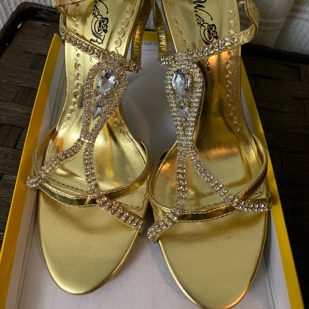 Wild Rose High Heels